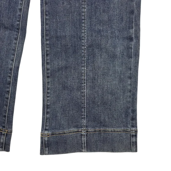 NWT Mica Jeans - High Rise Wide Leg Blue Denim Womens Jeans - Picture 3 of 16